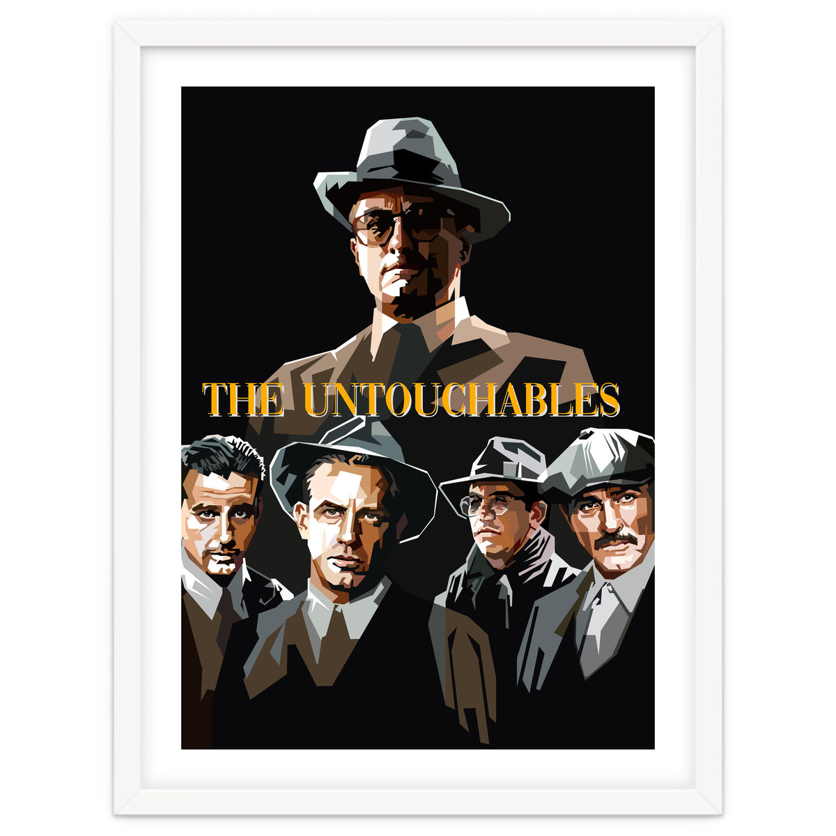 The Untouchables Movies Retro Illustration Trending Now
