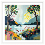 Serene Mountain Lake Landscape thumbnail