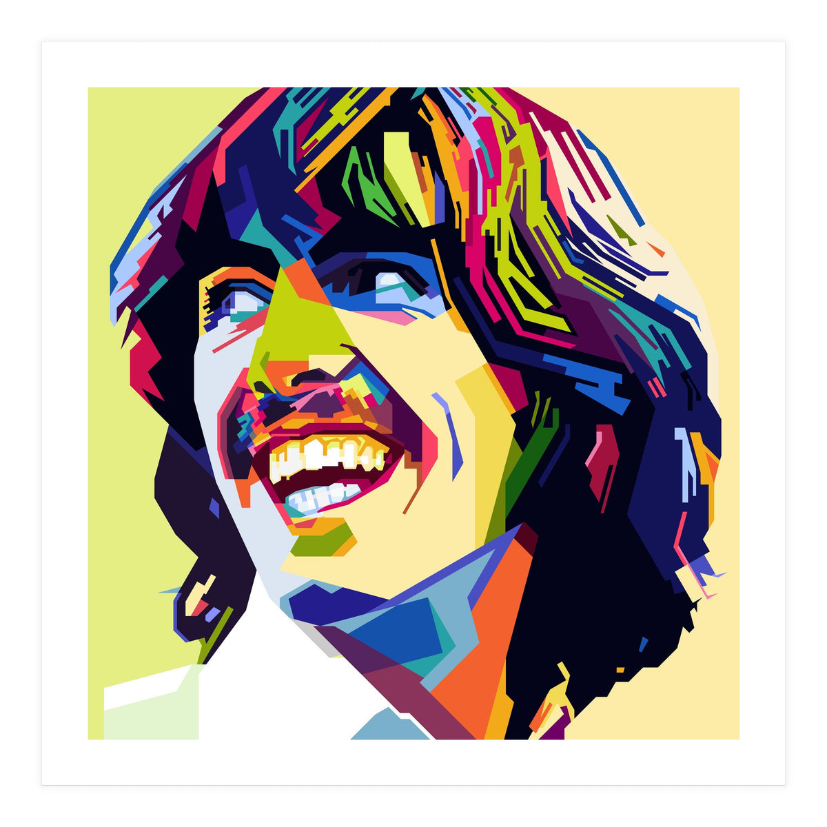 George Harrison WPAP Style (Print Only)