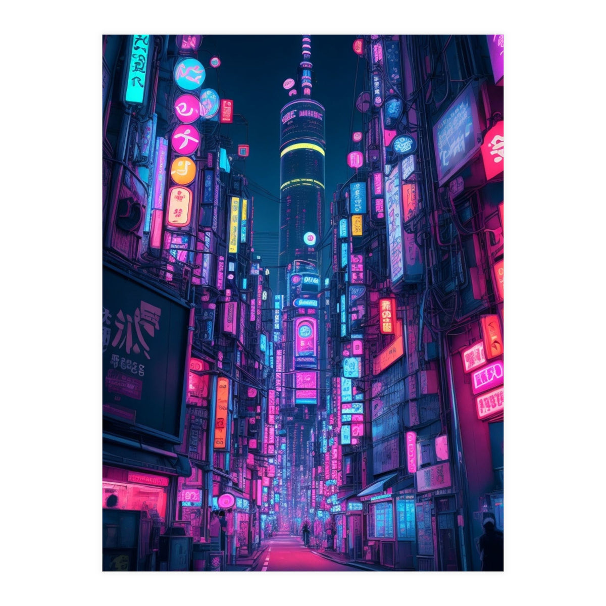 Tokyo City Neon (Print Only)