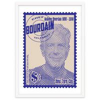 Anthony Bourdain Stamps Art