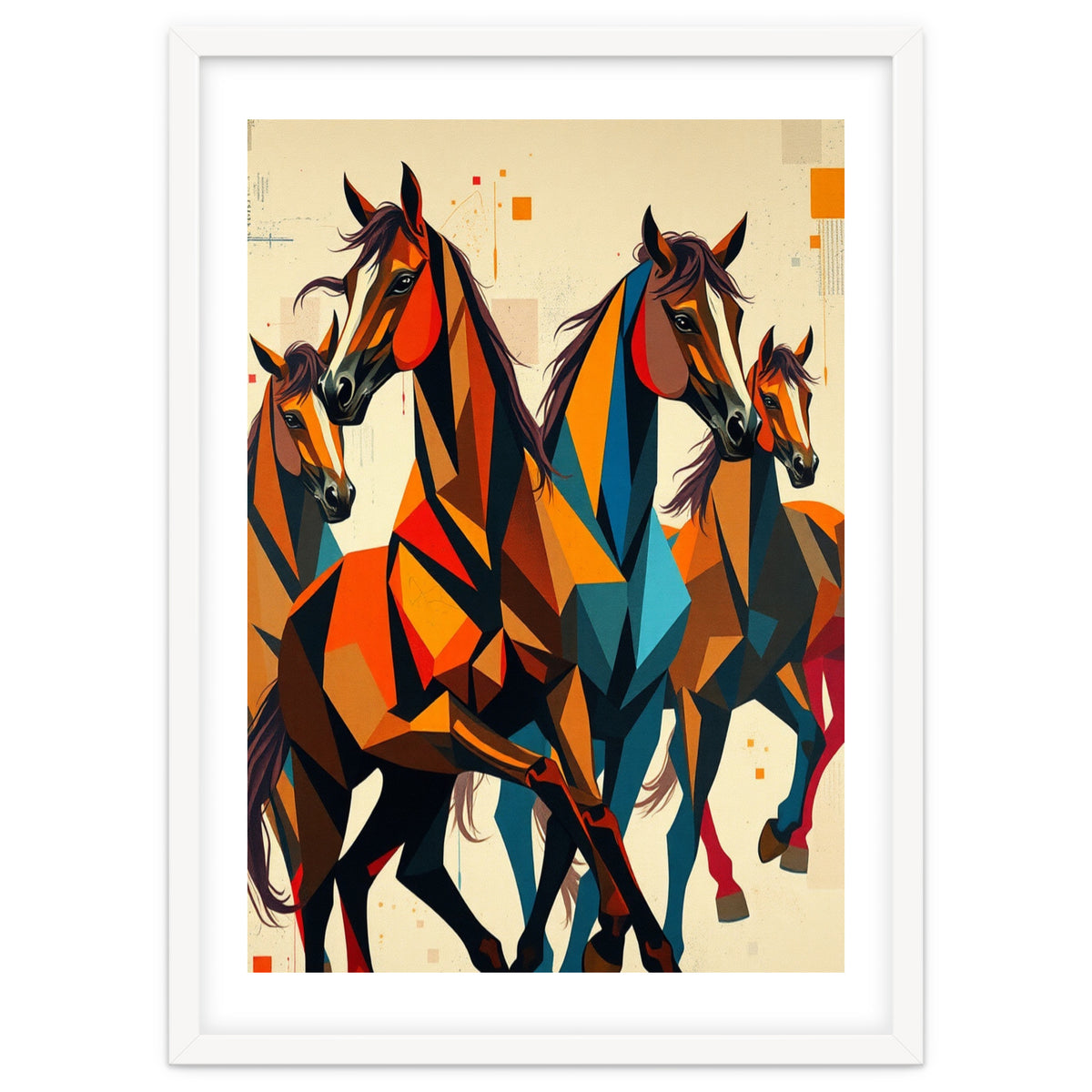 Abstract Horse Modern