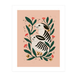 Hares Among Flowers (Print Only) thumbnail