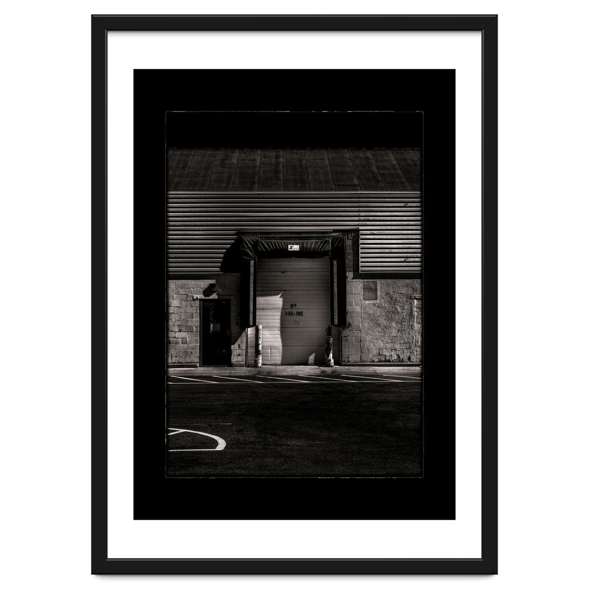 No Parking No 1 with Border