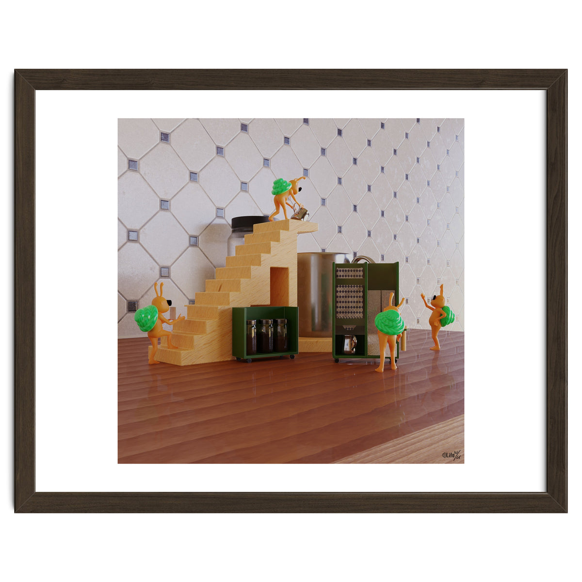 Coffee Support - angle #2 (Lwuba 039 Coffee Support 02)