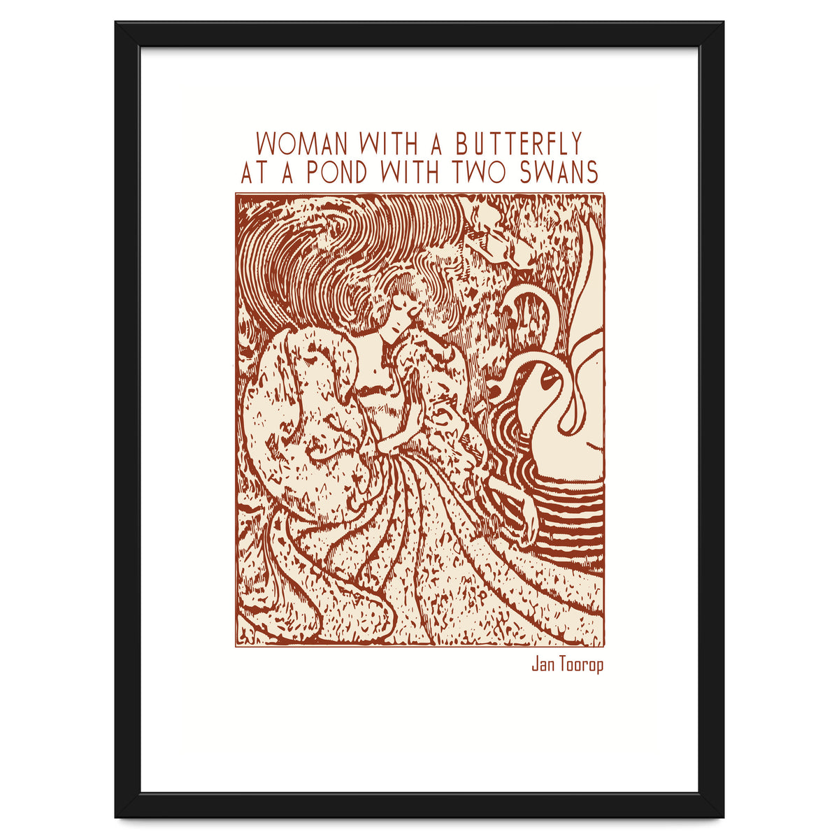 Woman With A Butterfly