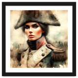 Napoleonic Officer Woman Portrait thumbnail