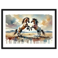 Rearing Horses