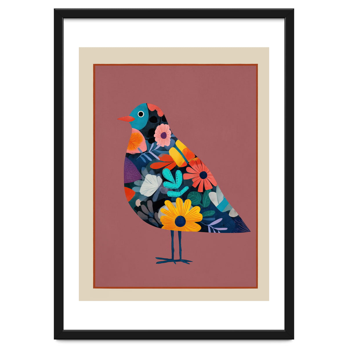 Floral Bird II