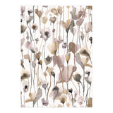 Watercolour Terracotta Wild Flowers (Print Only) thumbnail