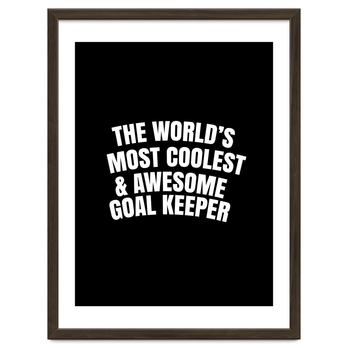 World's most coolest and awesome goal Keeper