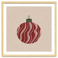 Christmas Globe with swirls