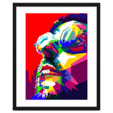 Leon The Professional Hollywood Actor Pop Art WPAP thumbnail