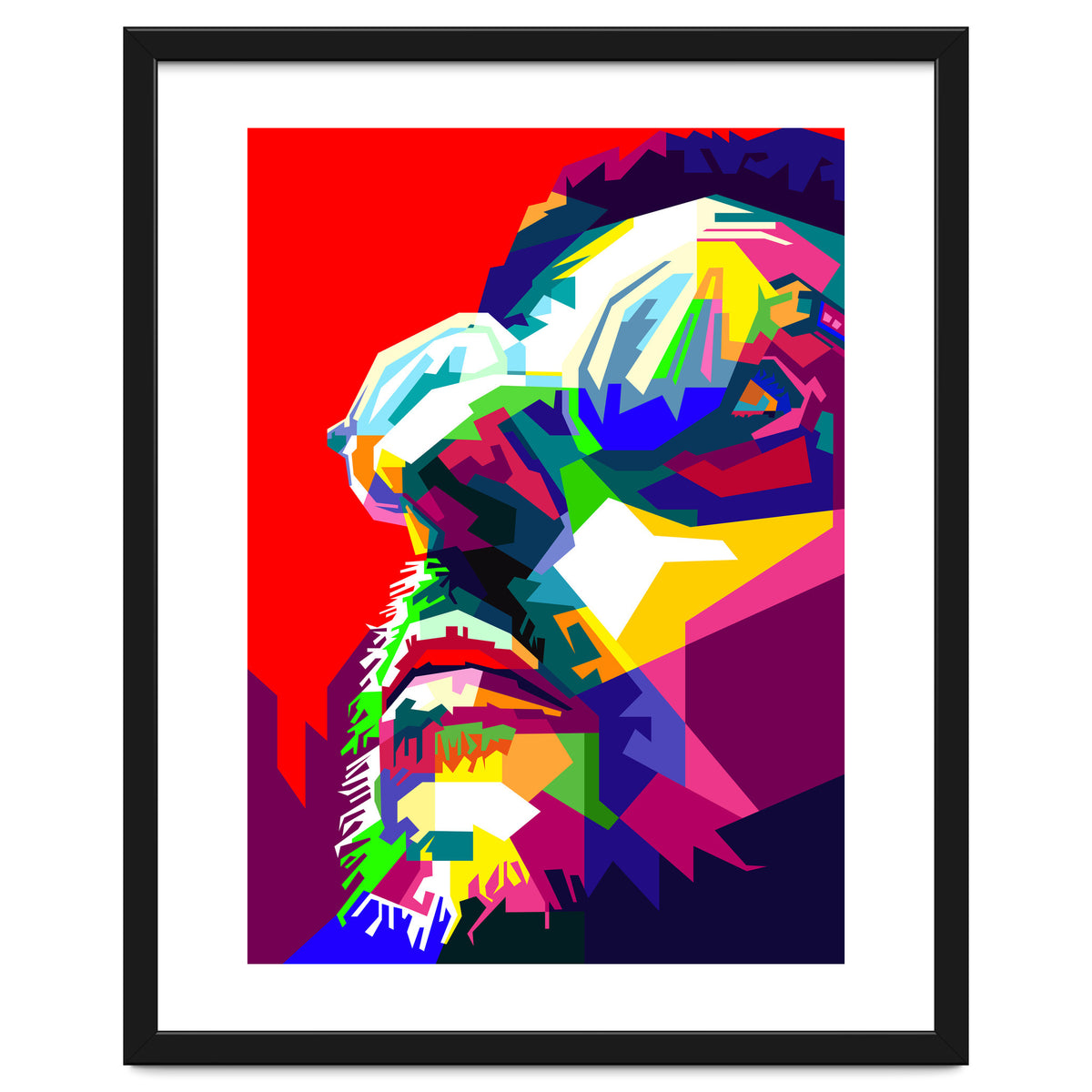 Leon The Professional Hollywood Actor Pop Art WPAP