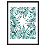 Island Life, Tropical Minimal Palm Vintage Illustration, Luxe Bohemian Botanical Nature Beachy thumbnail