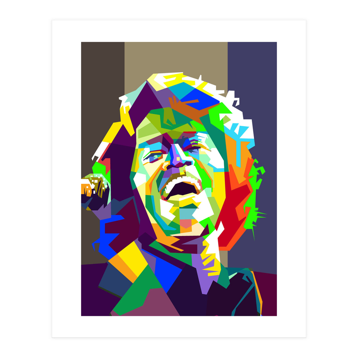 James Brown WPAP Jazz Singer And Jazz Musician Trending Nowpic (Print Only)