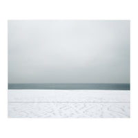 Winter seascape - Snow beach  (Print Only)