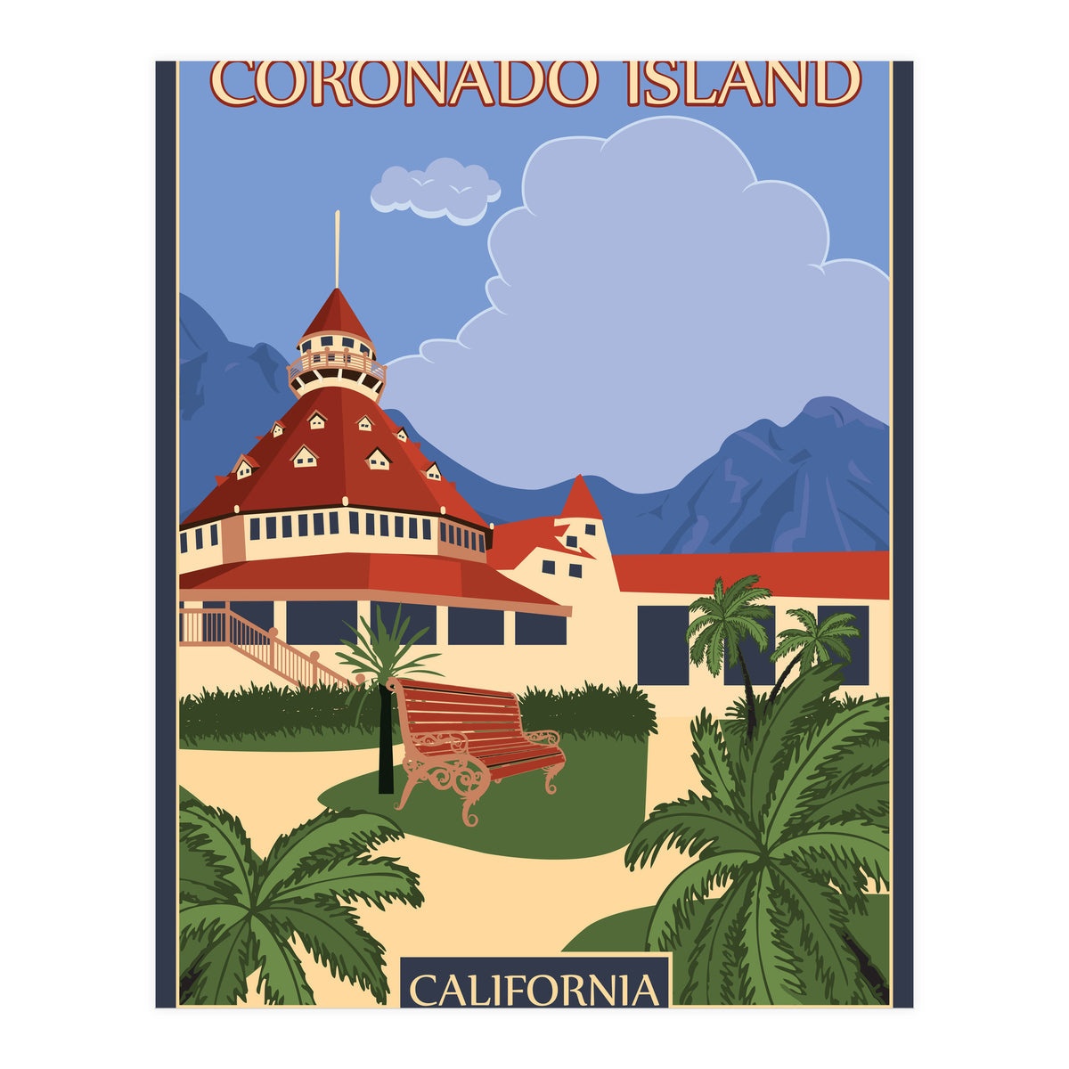 Coronado Island, California (Print Only)