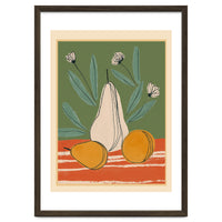 Abstract Pear Still Life