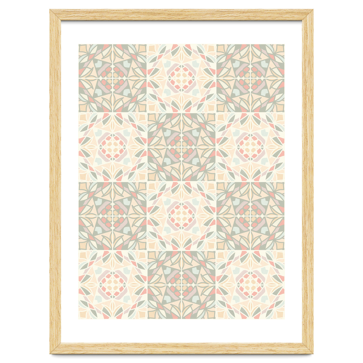 Kaleido Glass Pastels Tiles