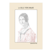 La Belle Ferronnière (portrait Of A Lady From The Court Of Milan) (Print Only)