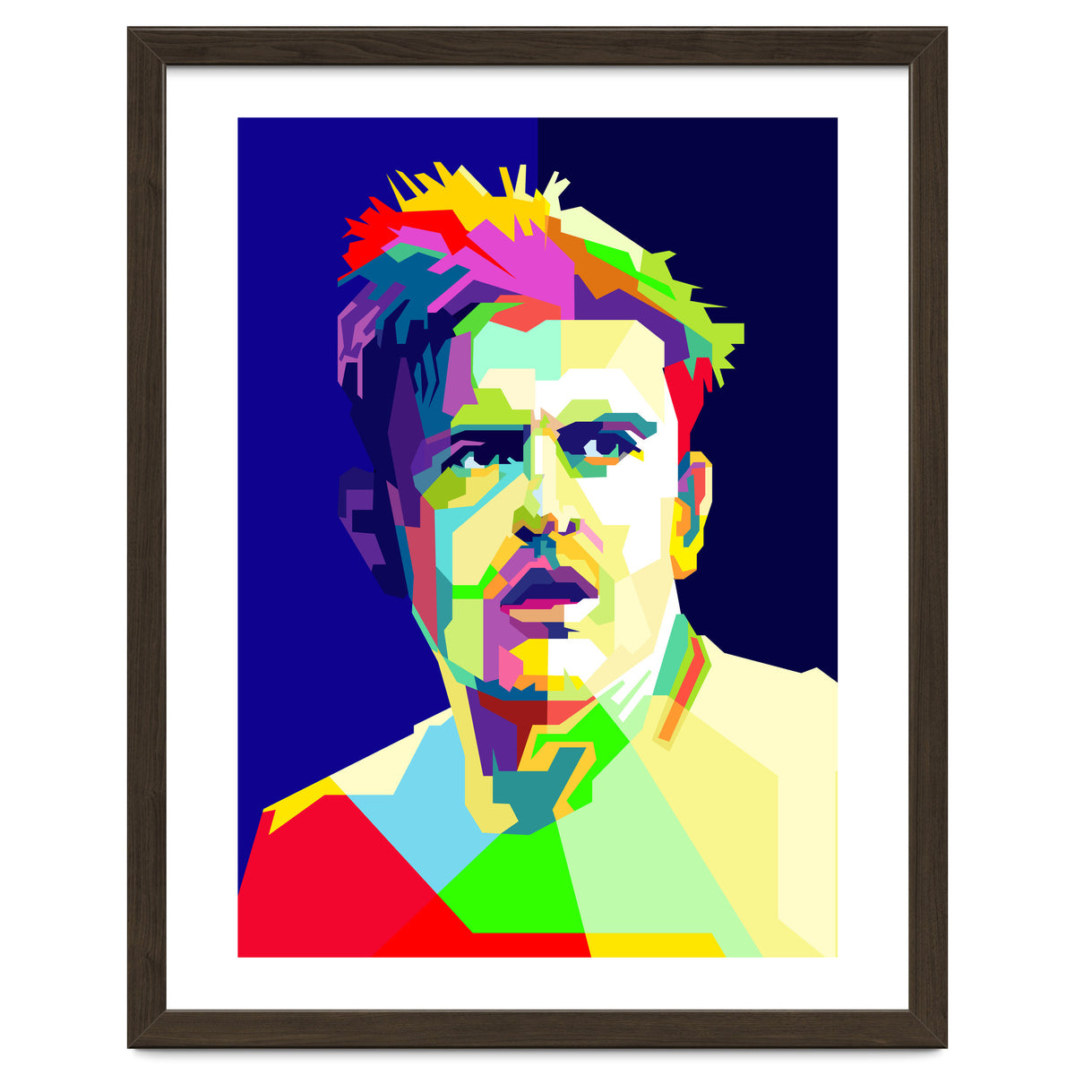 Harry McGuire English Football Pop Art WPAP