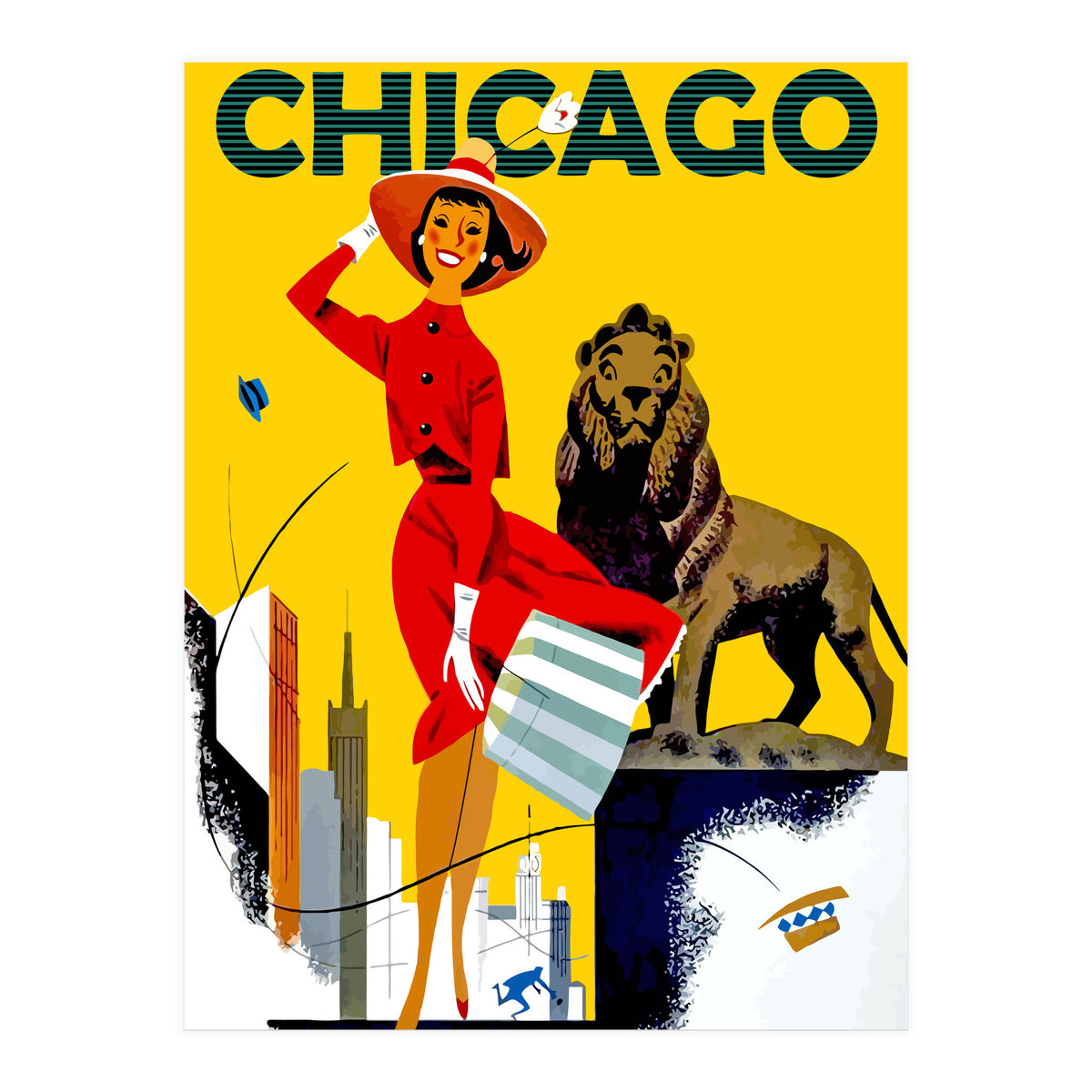Chicago, Windy City (Print Only)