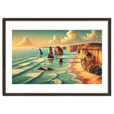 Vintage Australia, Great Ocean Road Poster thumbnail