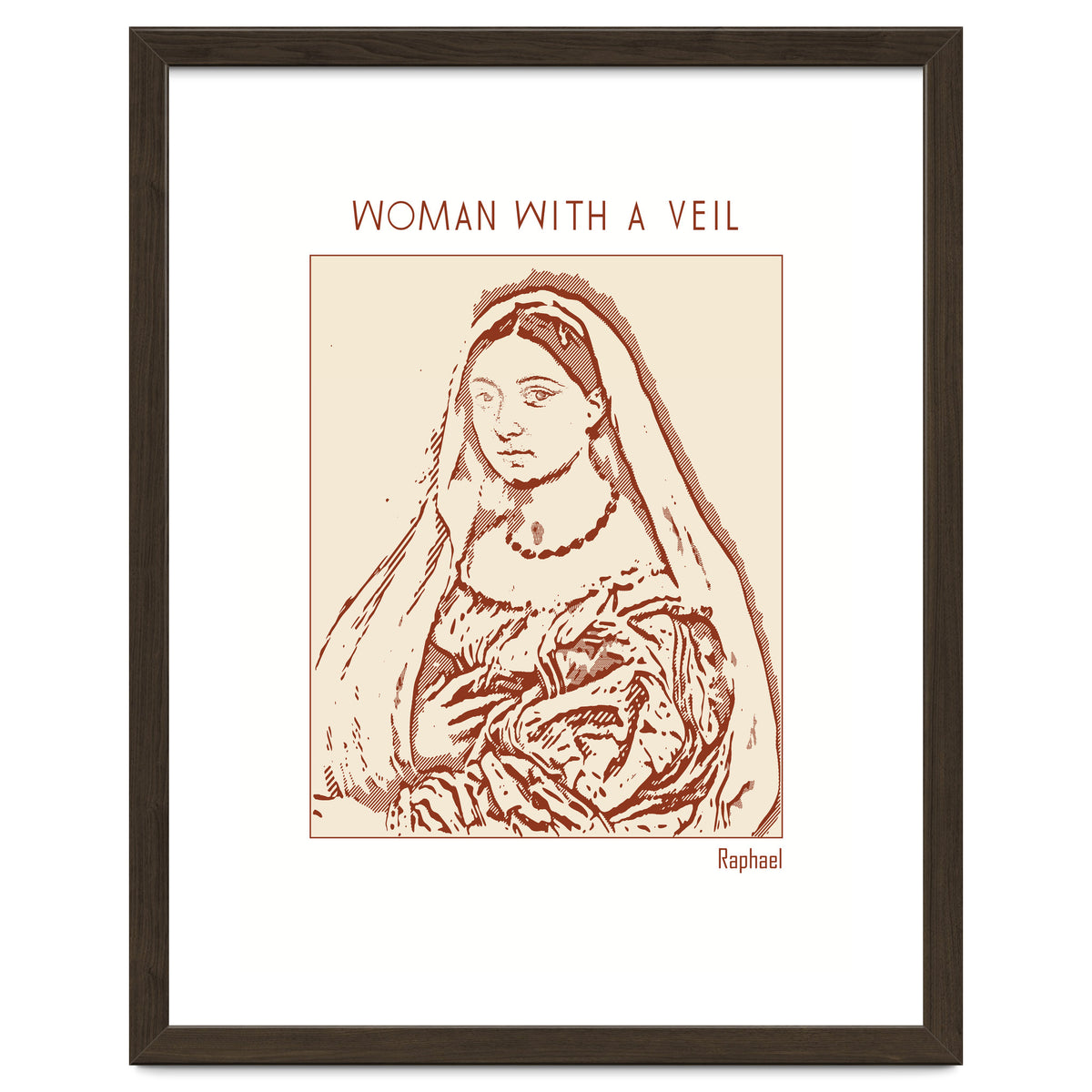 Woman With A Veil – Raphael