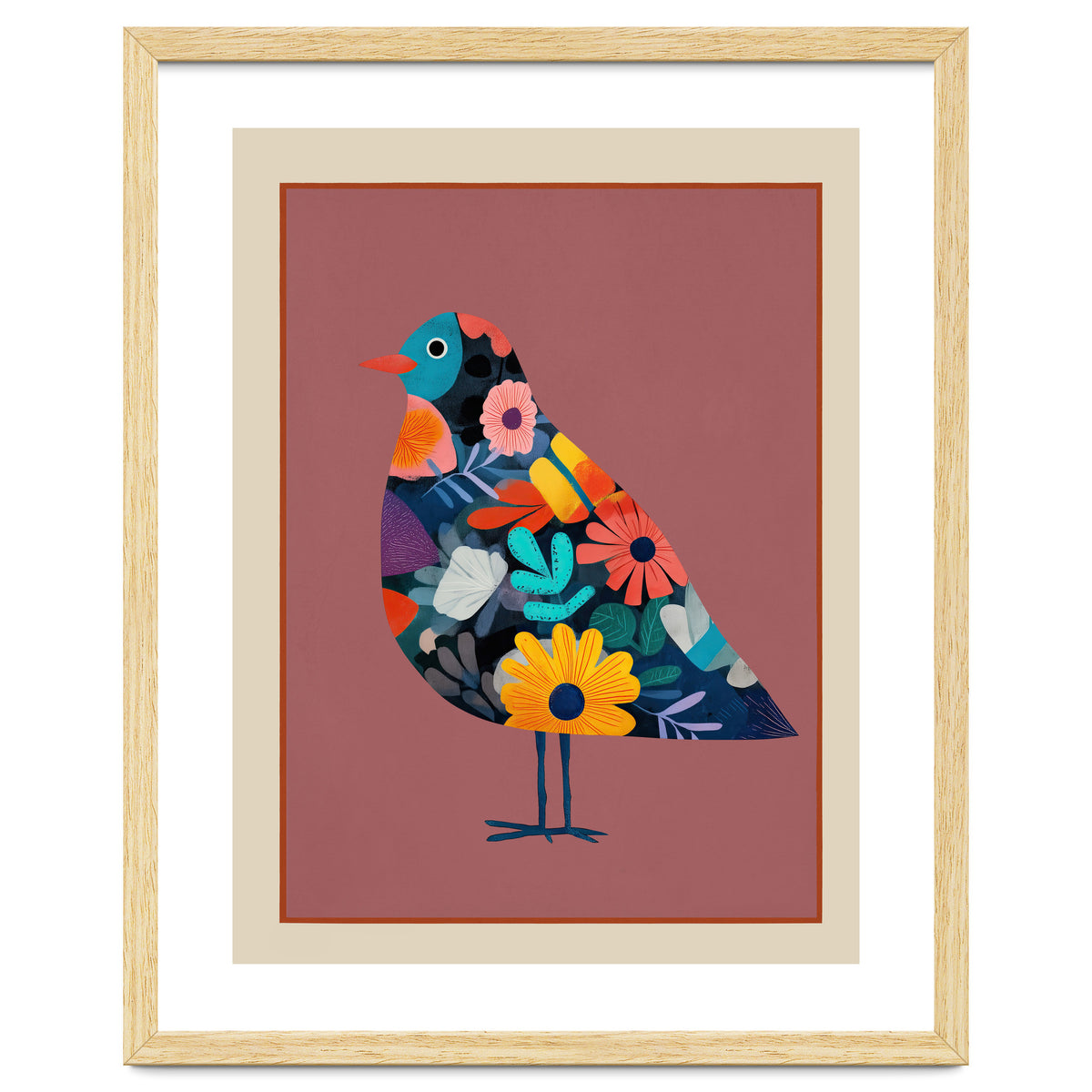 Floral Bird II