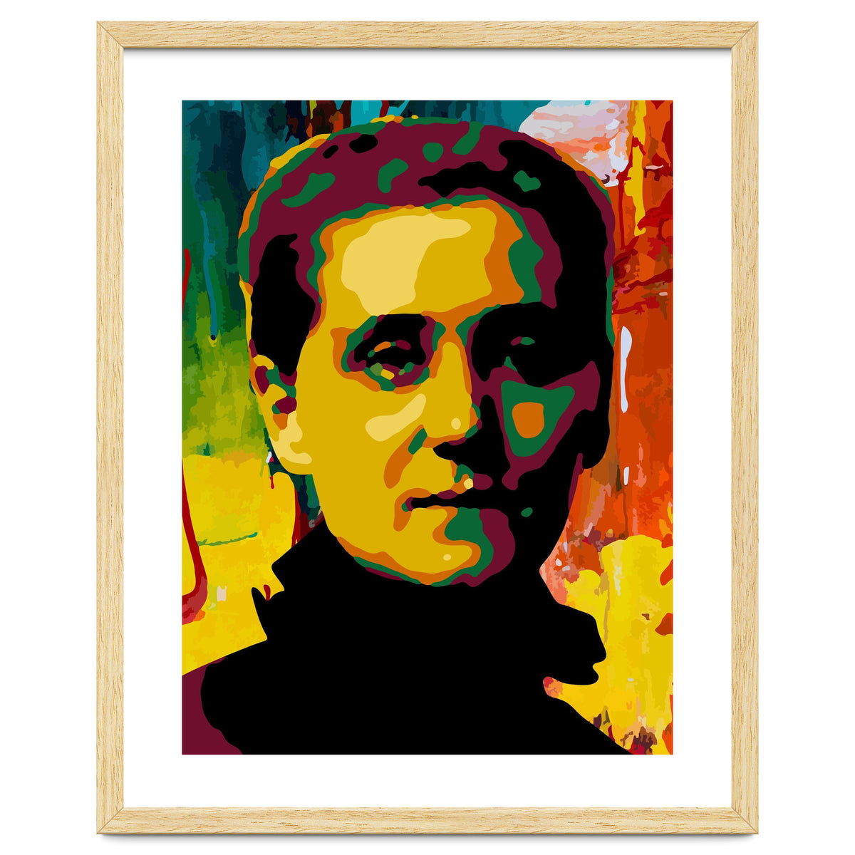 Jane Addams Colorful Abstract Art 2