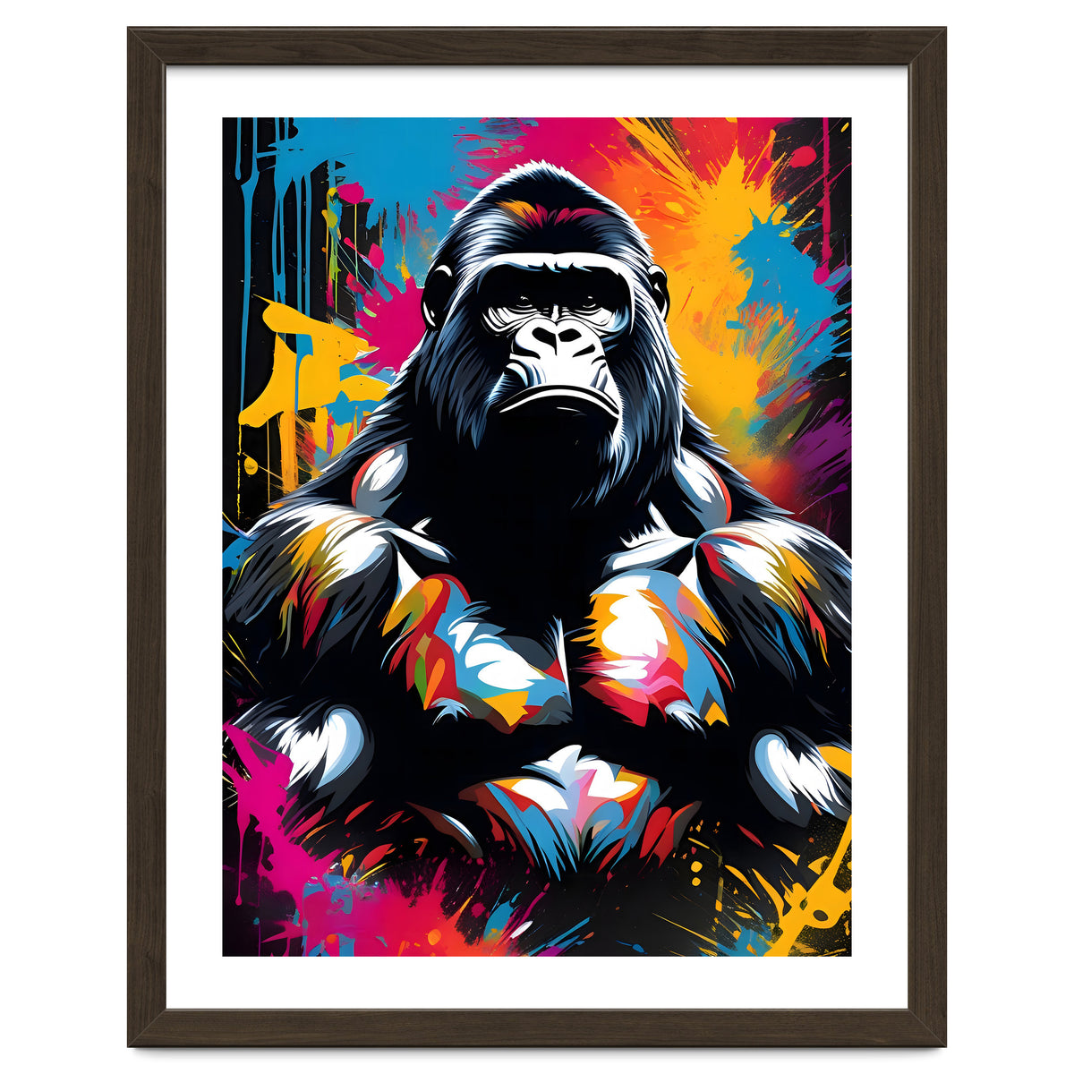 Gorilla Art, Graffiti