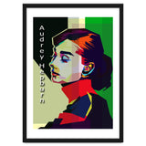 Beauty Audrey Hepburn Pop Art WPAP thumbnail
