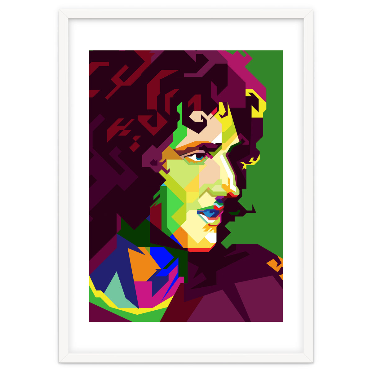 Brian Harold May Pop Art WPAP