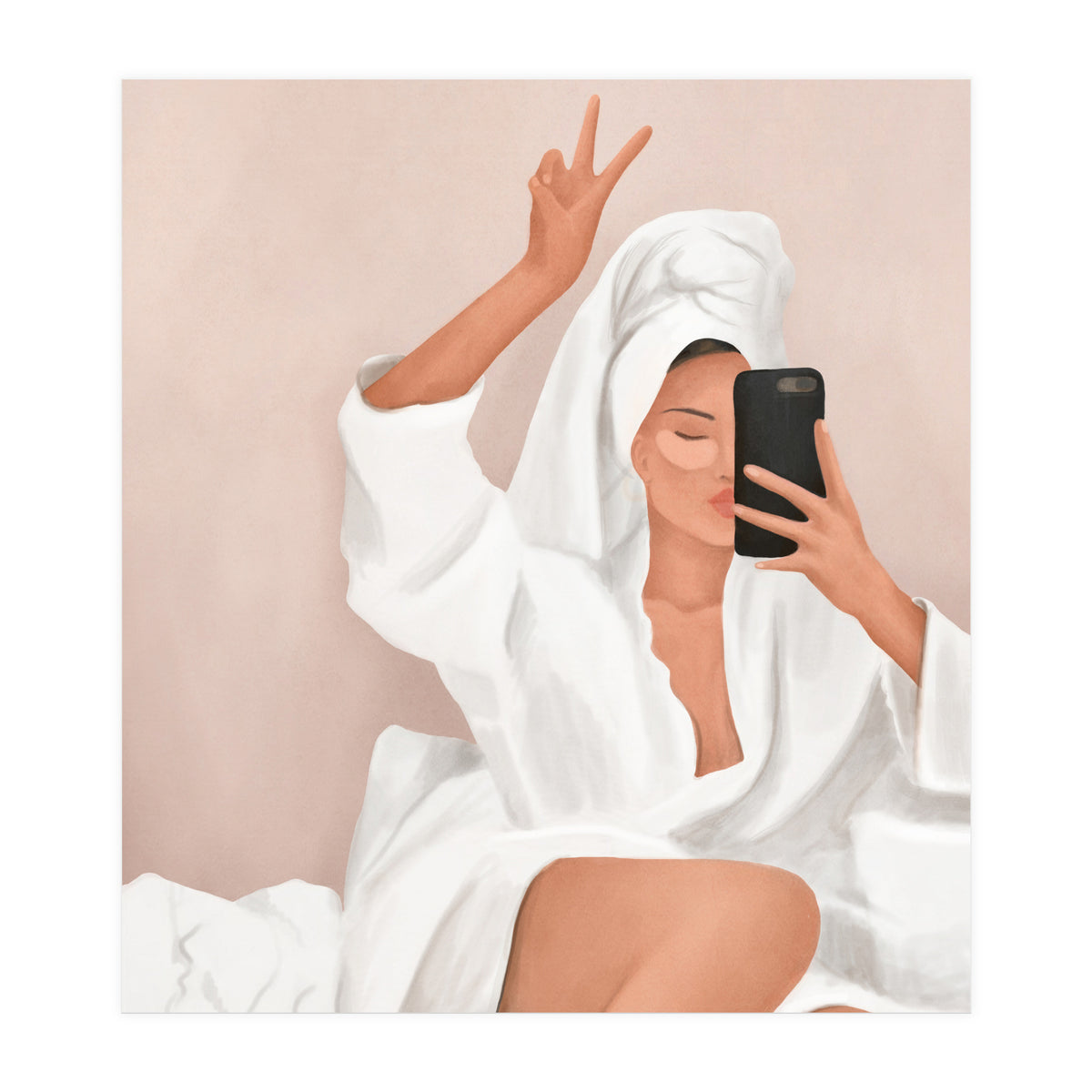 Morning Selfie (Print Only)