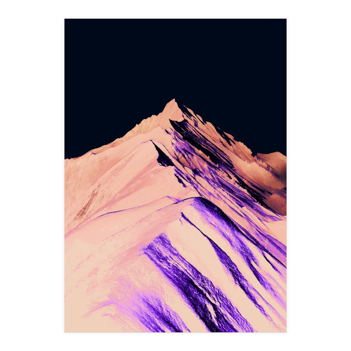 Dark Mountain #society6 #decor #buyart (Print Only)