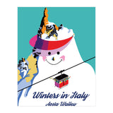 Winters In Italy Aosta Valley (Print Only) thumbnail