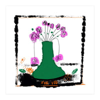 green vase (Print Only)