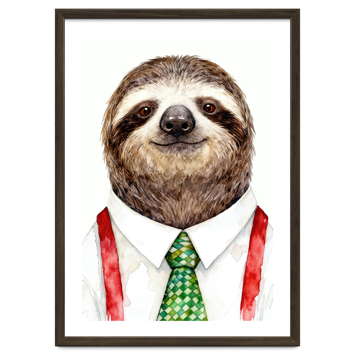 Sloth in the office Attire