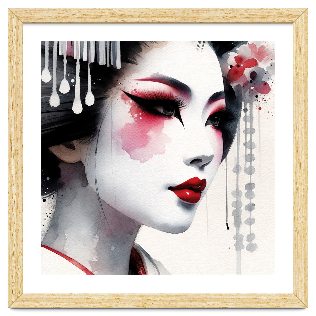 Porcelain Bloom Modern Geisha