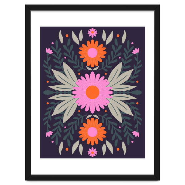 Pink And Orange Flowers