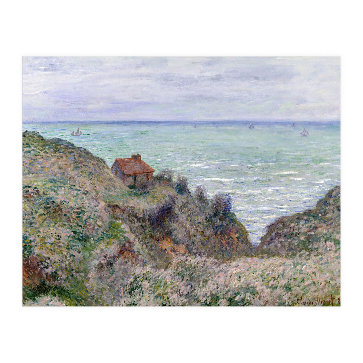 Cabin of the Customs Watch. (Print Only)