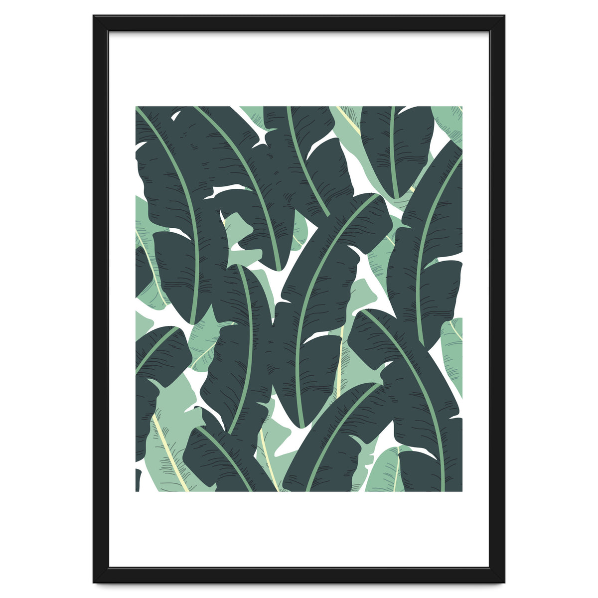 Banana Leaf Pattern