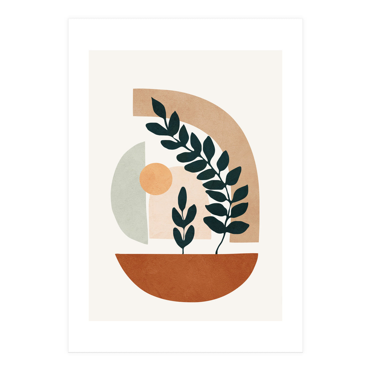 Soft Shapes III (Print Only)