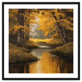 Golden Autumn Forest River thumbnail