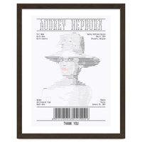 Receipt Art Audrey Hepburn