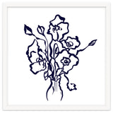 flowers line art thumbnail