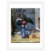 The Blue Vase - 1885/87 - 62x51 cm - oil on canvas - French Post-Impressionism.