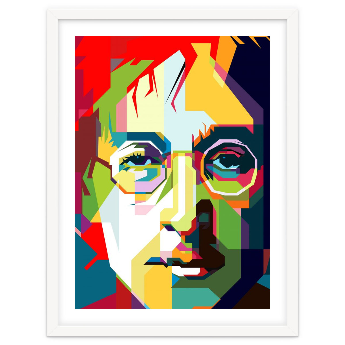 John Lennon Imagine Song Pop Art Wpap