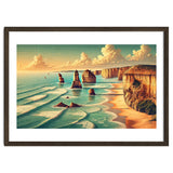 Vintage Australia, Great Ocean Road Poster thumbnail